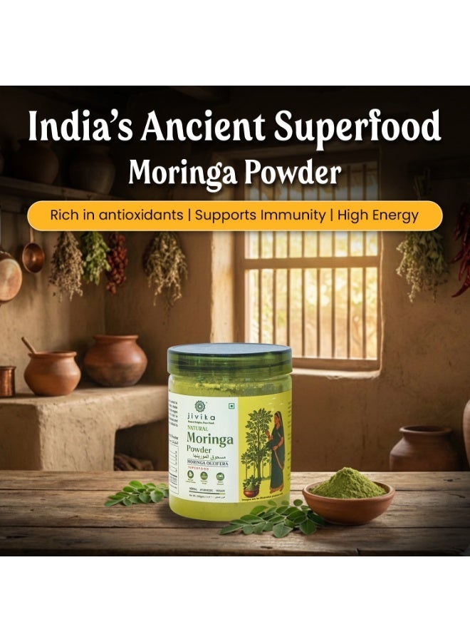 Jivika Natural Moringa Powder - 200g - Image 2